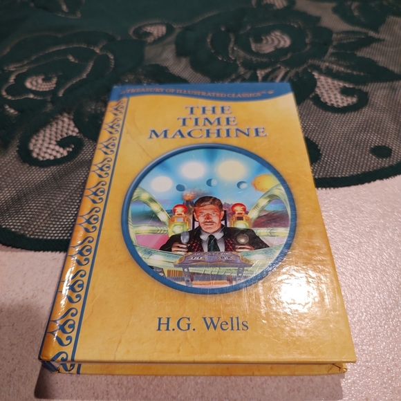The Time Machine H.G. Wells Modern Publishing 2010 The Treasury of Illustra - Picture 10 of 12